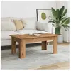 Vidaxl - Table basse chêne artisanal 100x60x42 cm bois d'ingénierie