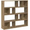 vidaXL Bibliothèque/Séparateur de pièce chêne artisanal 105x24x102 cm