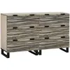 Vidaxl - Buffets 2 Pcs Blanc 60 X 33.5 X 75 Cm Bois De Manguier Massif