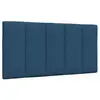 vidaXL Vidaxl Coussin De Tête De Lit Bleu 100 Cm Tissu