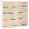 vidaXL Vitrine murale avec portes 40x8,5x37 cm