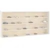 vidaXL Vitrine murale avec portes 80x8,5x37 cm