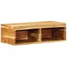 Vidaxl - Meuble tv mural 60x30x19 cm bois massif d'acacia