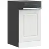 vidaXL Panneau de lave-vaisselle Kalmar blanc 45x1,5x67 cm