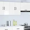 vidaXL Armoire murale de cuisine Kalmar blanc brillant bois ingénierie