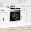 vidaXL Armoire à four Kalmar blanc bois d'ingénierie