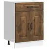 vidaXL Armoire de cuisine Kalmar chêne fumé bois d'ingénierie