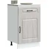 vidaXL Armoire de cuisine Kalmar sonoma gris bois d'ingénierie