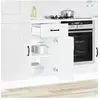 vidaXL Armoire de cuisine Kalmar blanc bois d'ingénierie