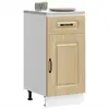 vidaXL Armoire de cuisine Kalmar chêne sonoma bois d'ingénierie
