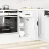 vidaXL Armoire de cuisine Kalmar blanc bois d'ingénierie