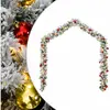 vidaXL Guirlande de Noël avec boules et lumières LED vert 20 m PVC