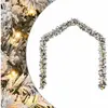 vidaXL Guirlande de Noël avec lumières LED vert 10 m PVC