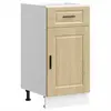 vidaXL Armoire de cuisine Porto chêne sonoma bois d'ingénierie