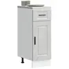 Vidaxl - Armoire de cuisine Porto gris béton bois d'ingénierie