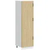 vidaXL Armoire de cuisine Lucca chêne sonoma bois d'ingénierie