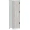 vidaXL Armoire de cuisine Lucca sonoma gris bois d'ingénierie