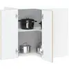 vidaXL Armoire d'angle murale de cuisine Lucca chêne sonoma