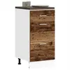 vidaXL Armoire de plancher vieux bois 40x46x81,5 cm bois d'ingénierie