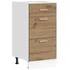vidaXL Armoire de plancher chêne artisanal 40x46x81,5 cm