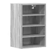 vidaXL Armoire suspendue sonoma gris 40x29,5x60 cm bois d'ingénierie