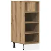 vidaXL Armoire de plancher chêne artisanal 30x44,5x81,5 cm