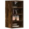 vidaXL Armoire suspendue chêne fumé 30x29,5x60 cm bois d'ingénierie