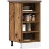 vidaXL Armoire de plancher vieux bois 40x44,5x81,5cm bois d'ingénierie