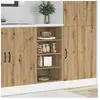 vidaXL Armoire de plancher chêne artisanal 40x44,5x81,5 cm