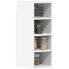 vidaXL Armoire suspendue blanc 20x29,5x60 cm bois d'ingénierie