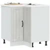vidaXL Armoire d'angle de cuisine Lucca gris béton bois d'ingénierie