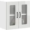 vidaXL Armoire murale de cuisine avec porte en verre Kalmar