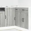 Vidaxl - Meuble de base de lavabo Lucca sonoma gris bois d'ingénierie