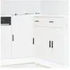 vidaXL Meuble bas du lavabo blanc bois d'ingénierie
