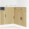 vidaXL Meuble bas du lavabo chêne sonoma bois d'ingénierie
