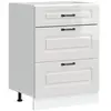 Vidaxl - Armoire de cuisine Kalmar blanc brillant bois ingénierie