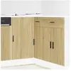 vidaXL Armoire de cuisine Porto chêne sonoma bois d'ingénierie