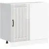 Vidaxl - Meuble de base de lavabo Lucca blanc brillant bois ingénierie