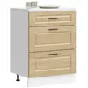 vidaXL Armoire de cuisine Porto chêne sonoma bois d'ingénierie