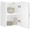 Vidaxl - Armoire Murale De Cuisine Lucca Gris Béton Bois Ingénierie