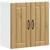 Vidaxl armoire murale de cuisine lucca chêne artisanal bois ingénierie