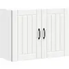vidaXL Armoire murale de cuisine Lucca blanc bois d'ingénierie 853827