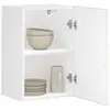 vidaXL Vidaxl Armoire Murale De Cuisine Porto Blanc Bois D'ingénierie