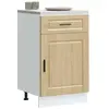 vidaXL Armoire de cuisine Porto chêne sonoma bois d'ingénierie