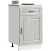 vidaXL Armoire de cuisine Porto sonoma gris bois d'ingénierie