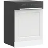 vidaXL Panneau de lave-vaisselle Porto blanc 60x1,5x67 cm