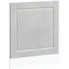 Panneau de lave-vaisselle Porto gris béton 60x1,5x67 cm vidaXL