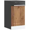 vidaXL Vidaxl Panneau De Lave-Vaisselle Porto Vieux Bois 45x1,5x67 Cm