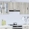 vidaXL Armoire murale de cuisine Porto sonoma gris bois d'ingénierie