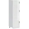 vidaXL Armoire de cuisine Porto blanc brillant bois d'ingénierie